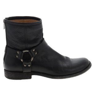 FRYE Portia Harness Back Zip Ankle Boots